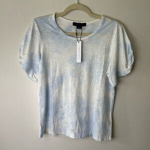 Sanctuary Tye Dye T-shirt with Twist Design on Sleeve NWT